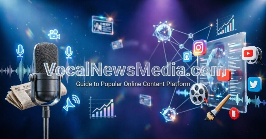 VocalNewsMedia Com: Guide to Popular Online Content Platform