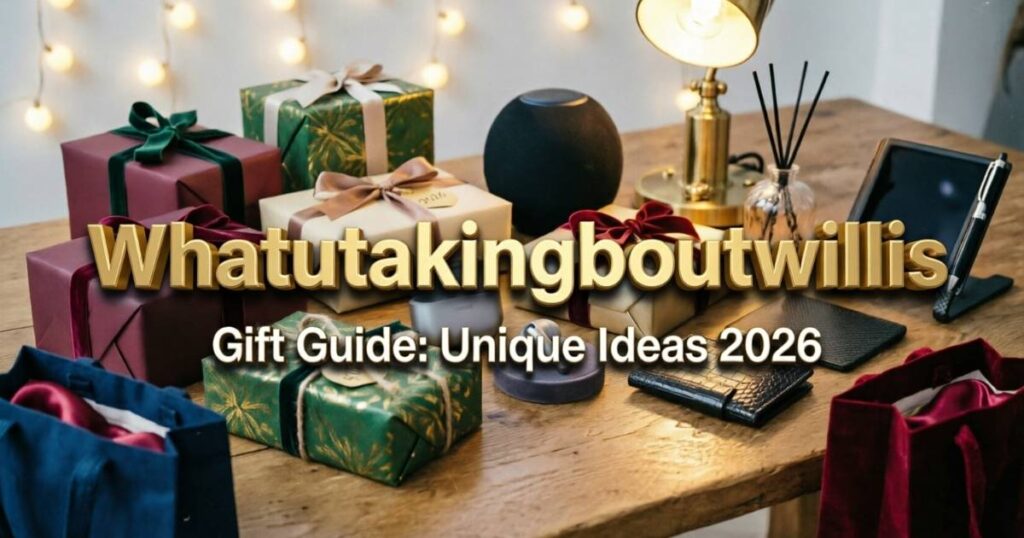 Whatutalkingboutwillis Gift Guide: Unique Ideas 2026